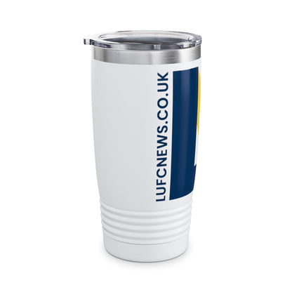 LUFC “LUFCNEWS.CO.UK” 20oz  Tumbler: Bold Design for True Leeds  Fans
