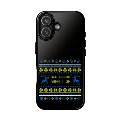 LUFC 'All Leeds Aren't We' Phone  Case: Christmas Edition