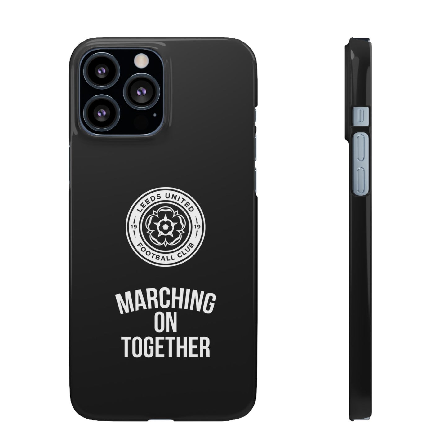 05 Snap Phone Case — "All Leeds Aren't We" Blue & Yellow Emblem