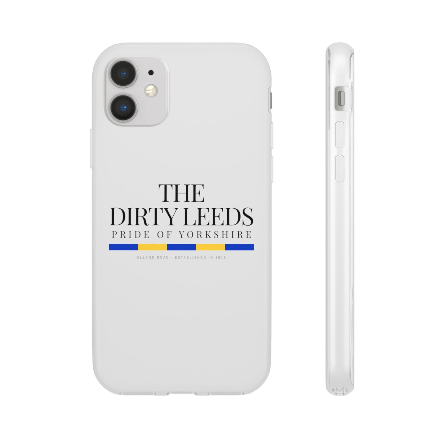 LUFC “The Dirty Leeds: Pride of  Yorkshire” Flexi Phone Case - Lufcnews.co.uk
