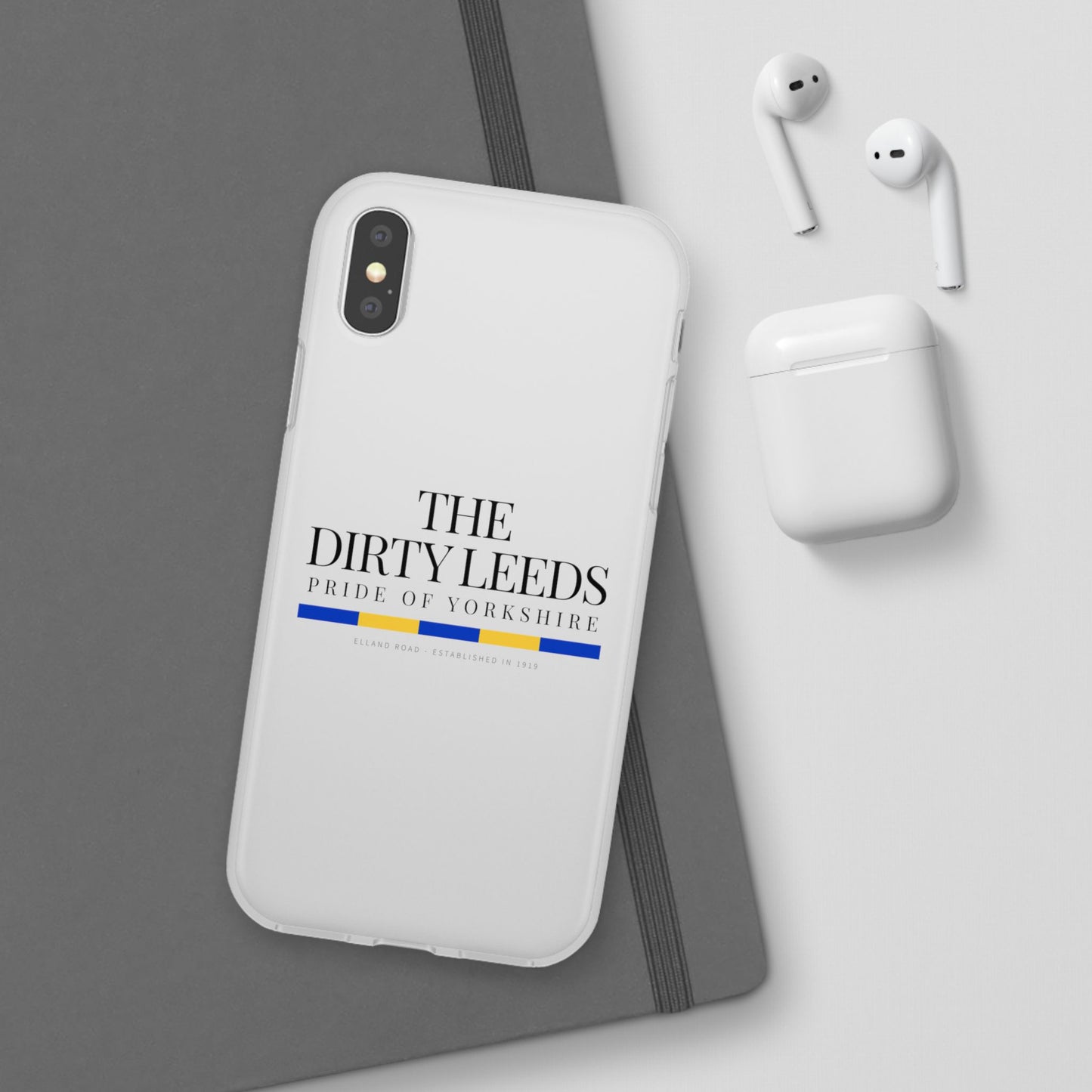 LUFC “The Dirty Leeds: Pride of  Yorkshire” Flexi Phone Case - Lufcnews.co.uk