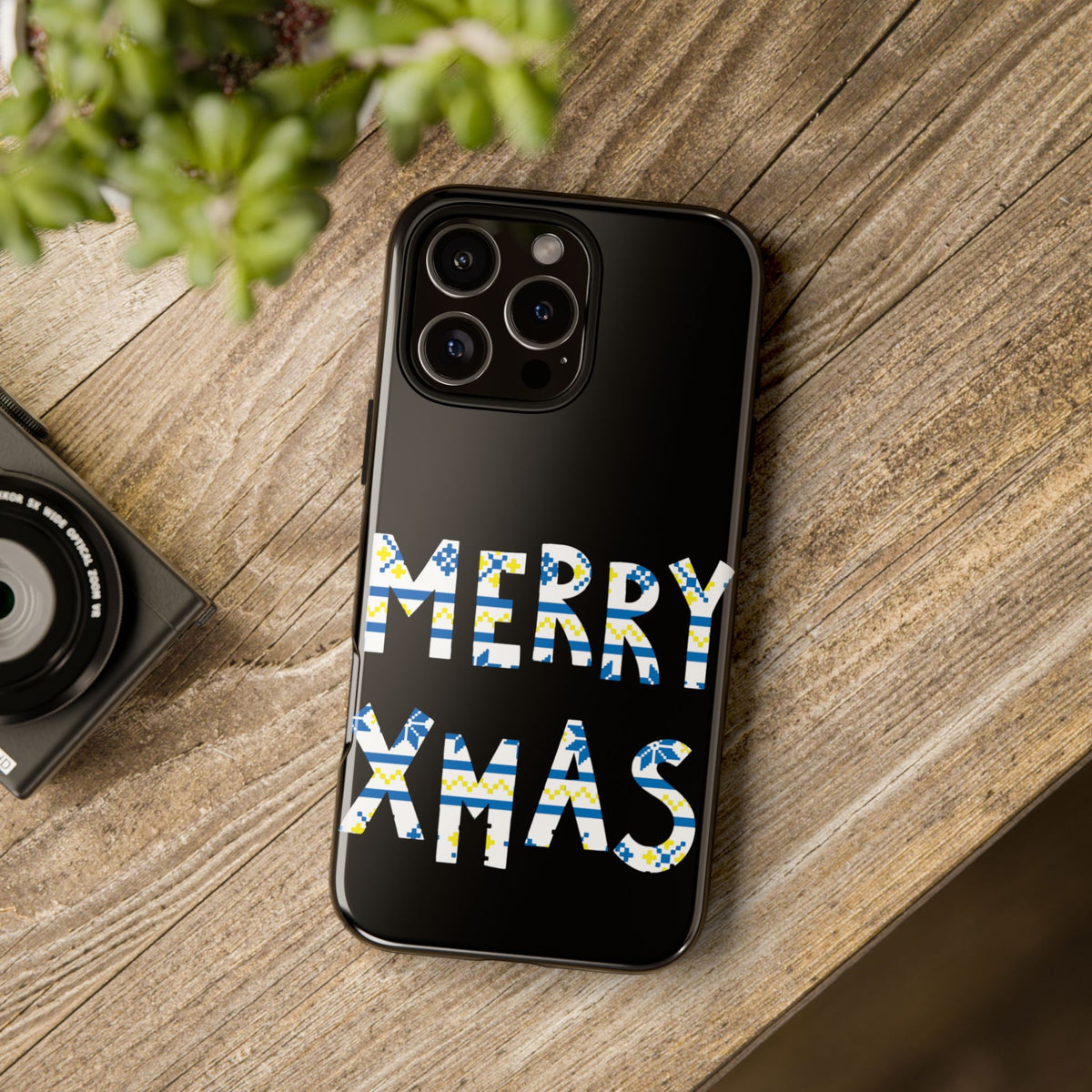 Leeds United 'Merry Xmas' Phone Case: Christmas Edition