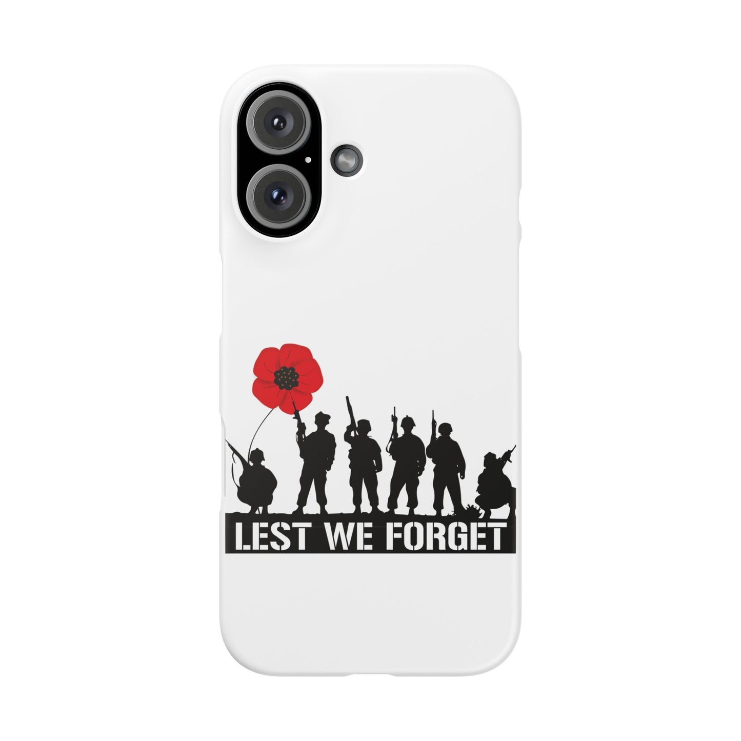 Leeds United "LEST WE FORGET"  Snap Case