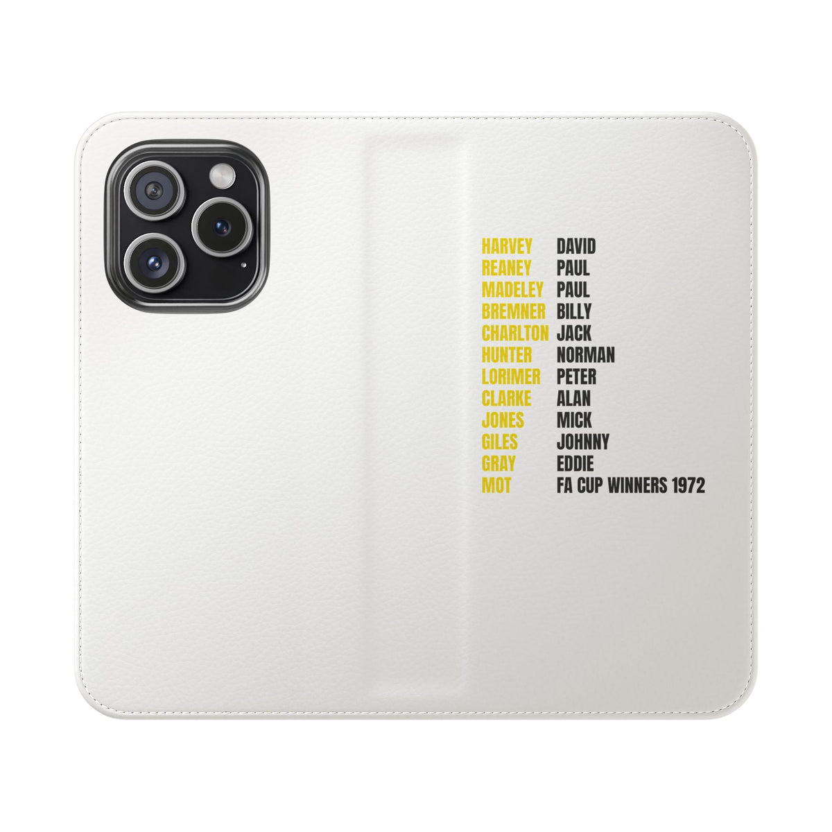 Flip Phone Case - 1972 FA Cup Winners