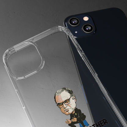 Clear Phone Case - Cartoon Bielsa the Godfather