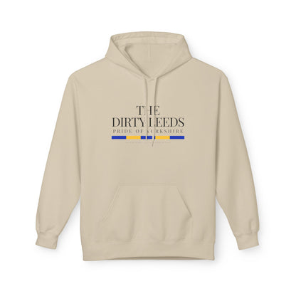 LUFC “The Dirty Leeds: Pride of  Yorkshire” Softstyle Fleece Hoodie - Lufcnews.co.uk