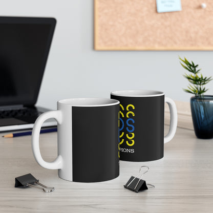 Leeds United “The Champions” Accent  Mug