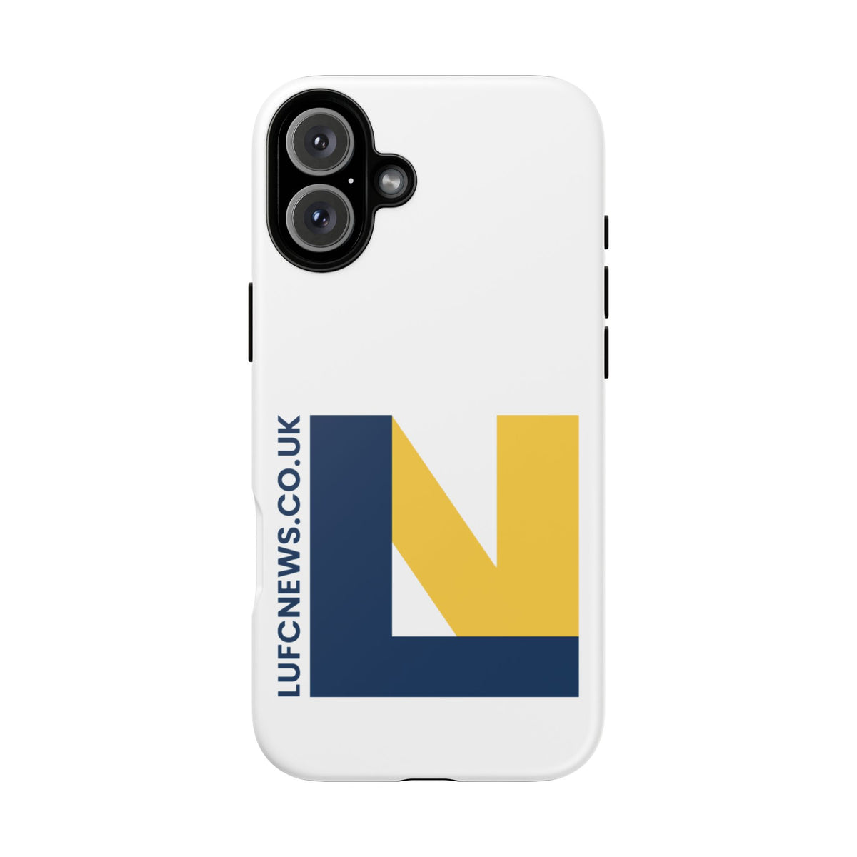 Leeds United 'LUFCNEWS.CO.UK' Phone Case
