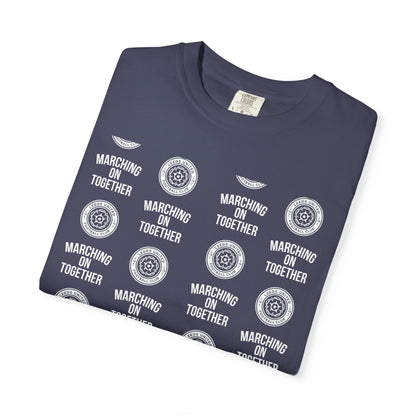 LUFC News Graphic Tee Garment-Dyed Unisex T-Shirt
