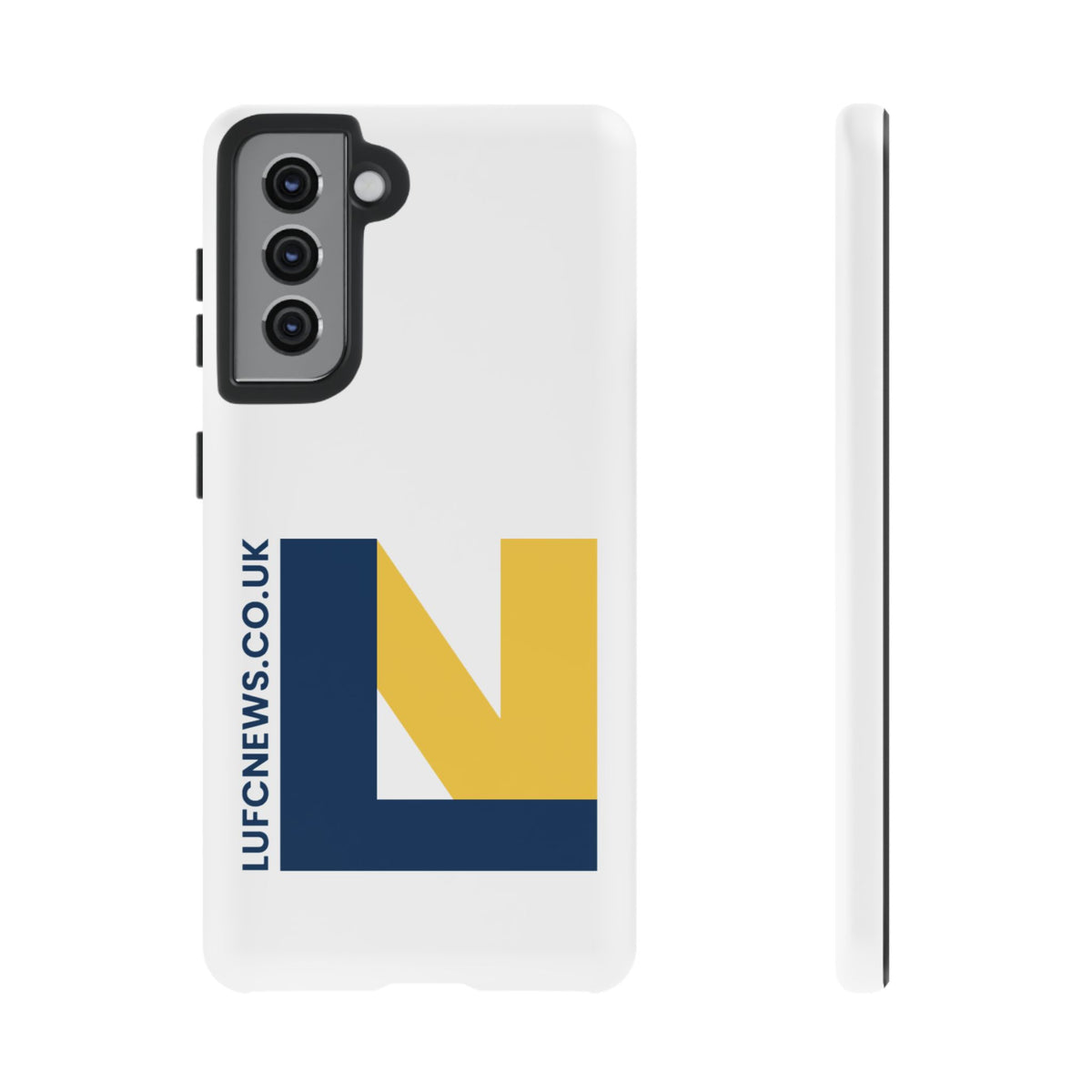 Leeds United 'LUFCNEWS.CO.UK' Phone Case