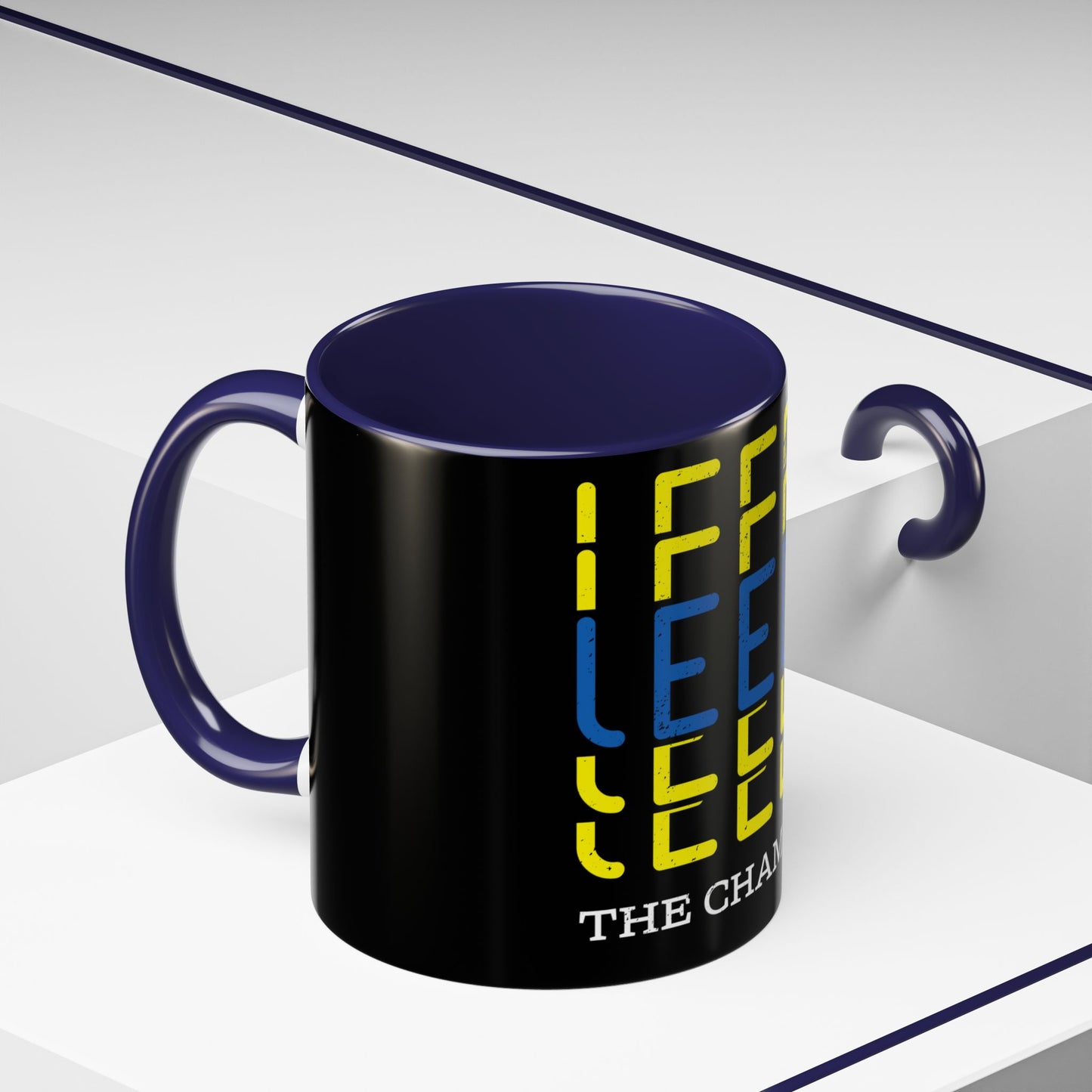 Leeds United “The Champions” Accent  Mug