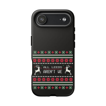 LUFC 'All Leeds Aren't We' Phone  Case: Christmas Edition - Lufcnews.co.uk
