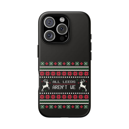 LUFC 'All Leeds Aren't We' Phone  Case: Christmas Edition - Lufcnews.co.uk