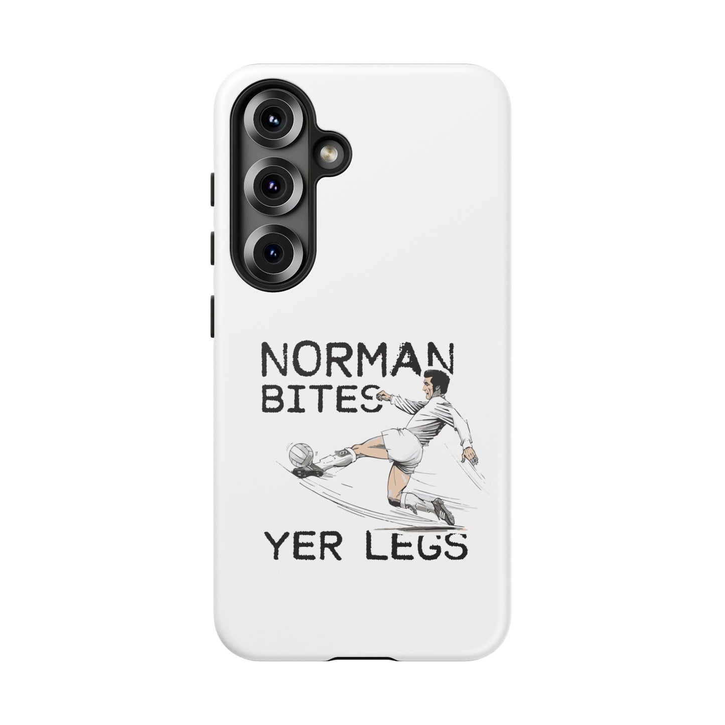 Leeds United NORMAN BITES 'YER  LEGS' Phone Case