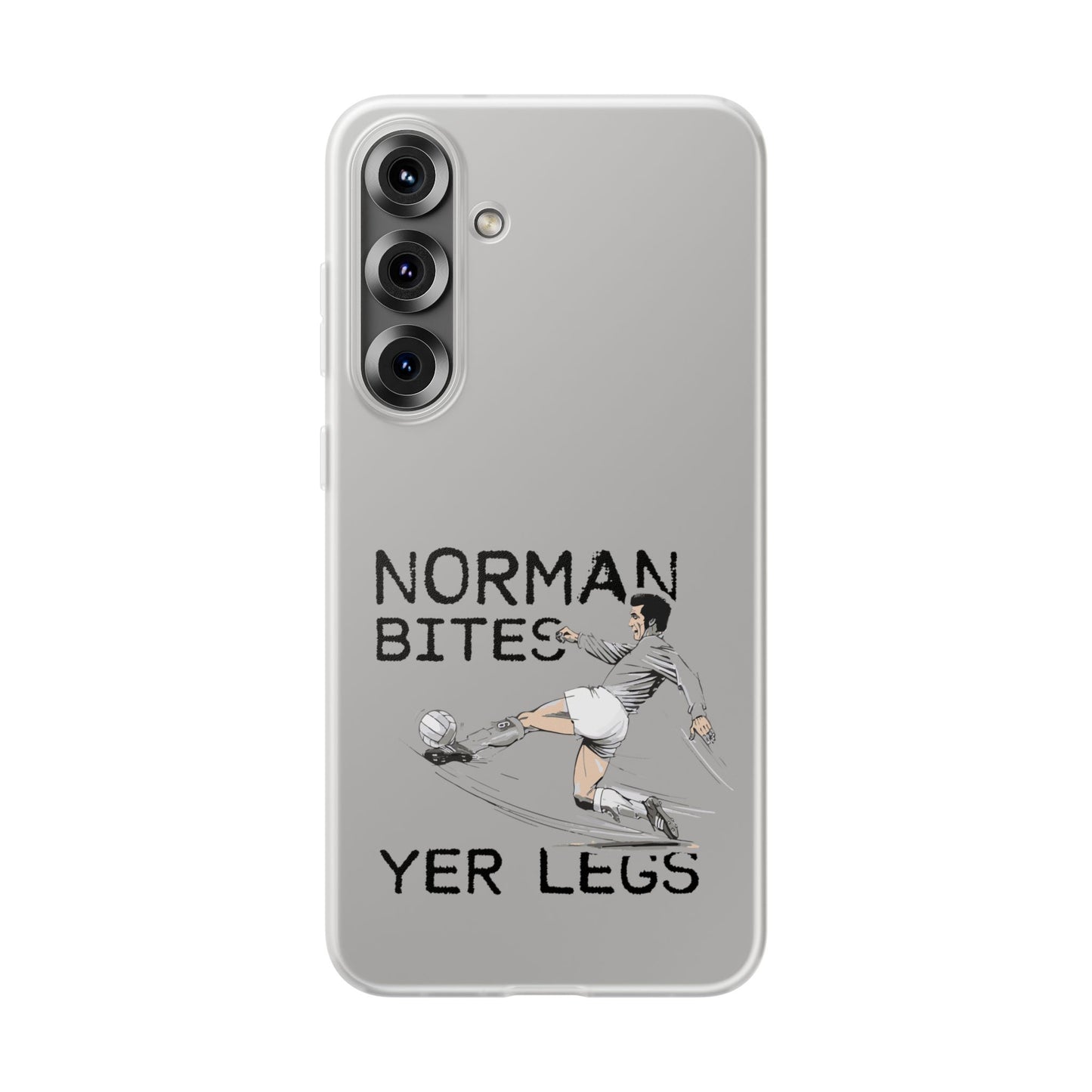 LUFC Norman Bites 'YER LEGS’ Flexi  Case