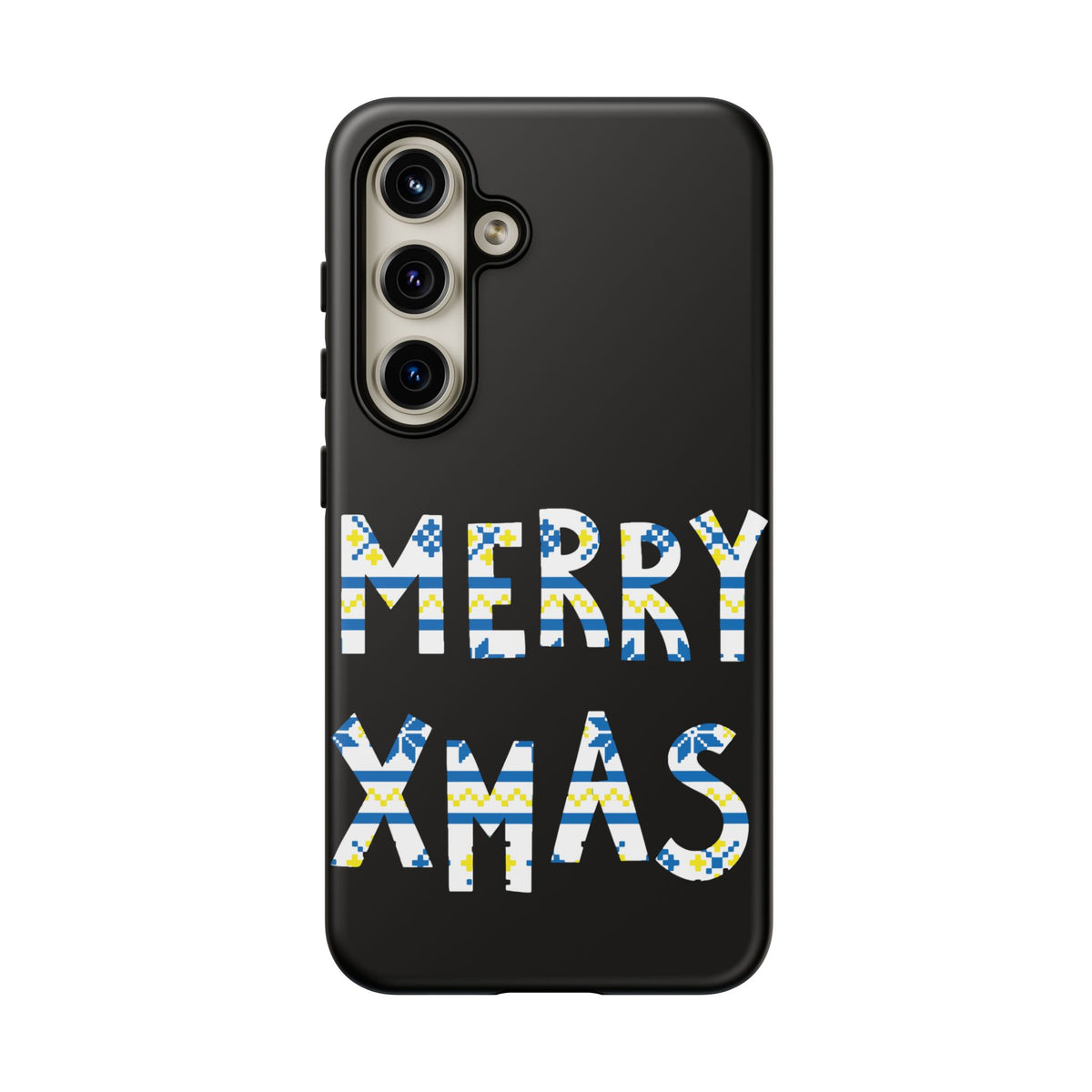 Leeds United 'Merry Xmas' Phone Case: Christmas Edition