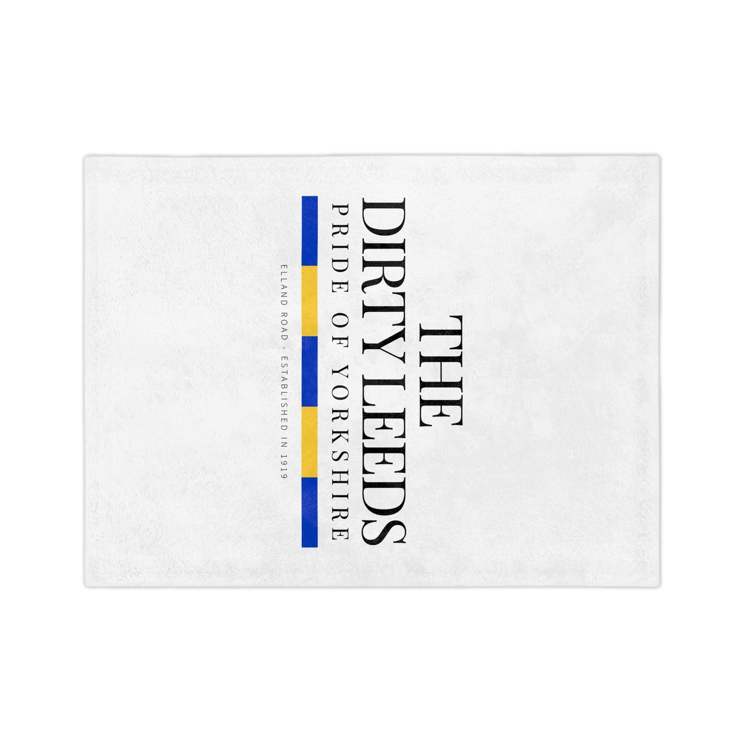 20 LUFC Christmas Velveteen Sports Blanket “ALL LEEDS AREN’T WE” Christmas Edition - Lufcnews.co.uk