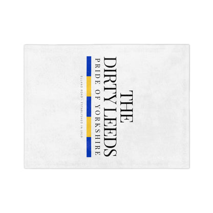 20 LUFC Christmas Velveteen Sports Blanket “ALL LEEDS AREN’T WE” Christmas Edition - Lufcnews.co.uk