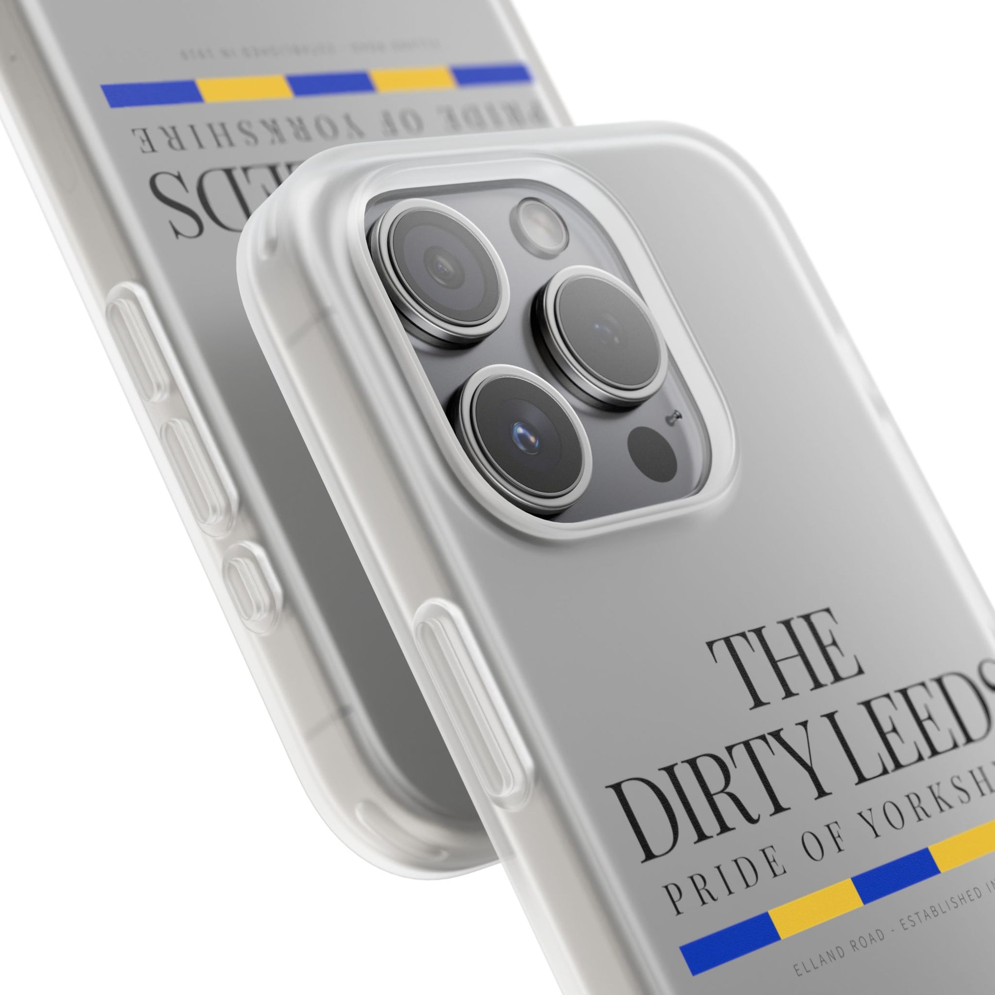 LUFC “The Dirty Leeds: Pride of  Yorkshire” Flexi Phone Case - Lufcnews.co.uk