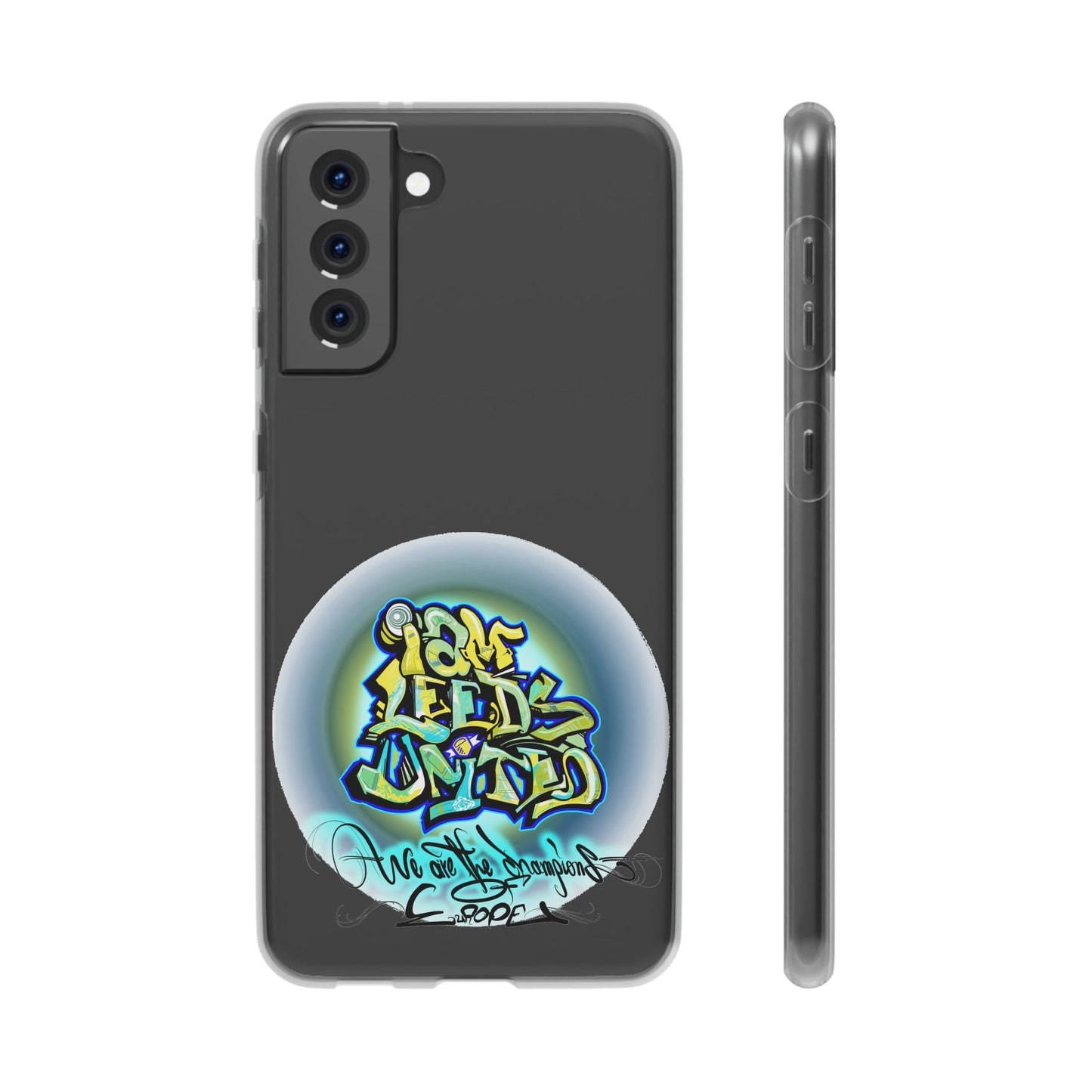 LUFC 'I Am LEEDS UNITED' Retro  Football: Flexi Case