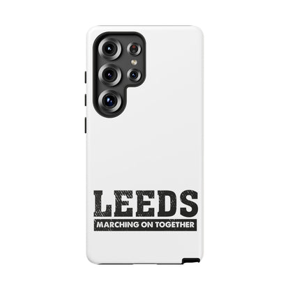 LUFC 'LEEDS: Marching On Together'  Phone Protective Cover - Lufcnews.co.uk