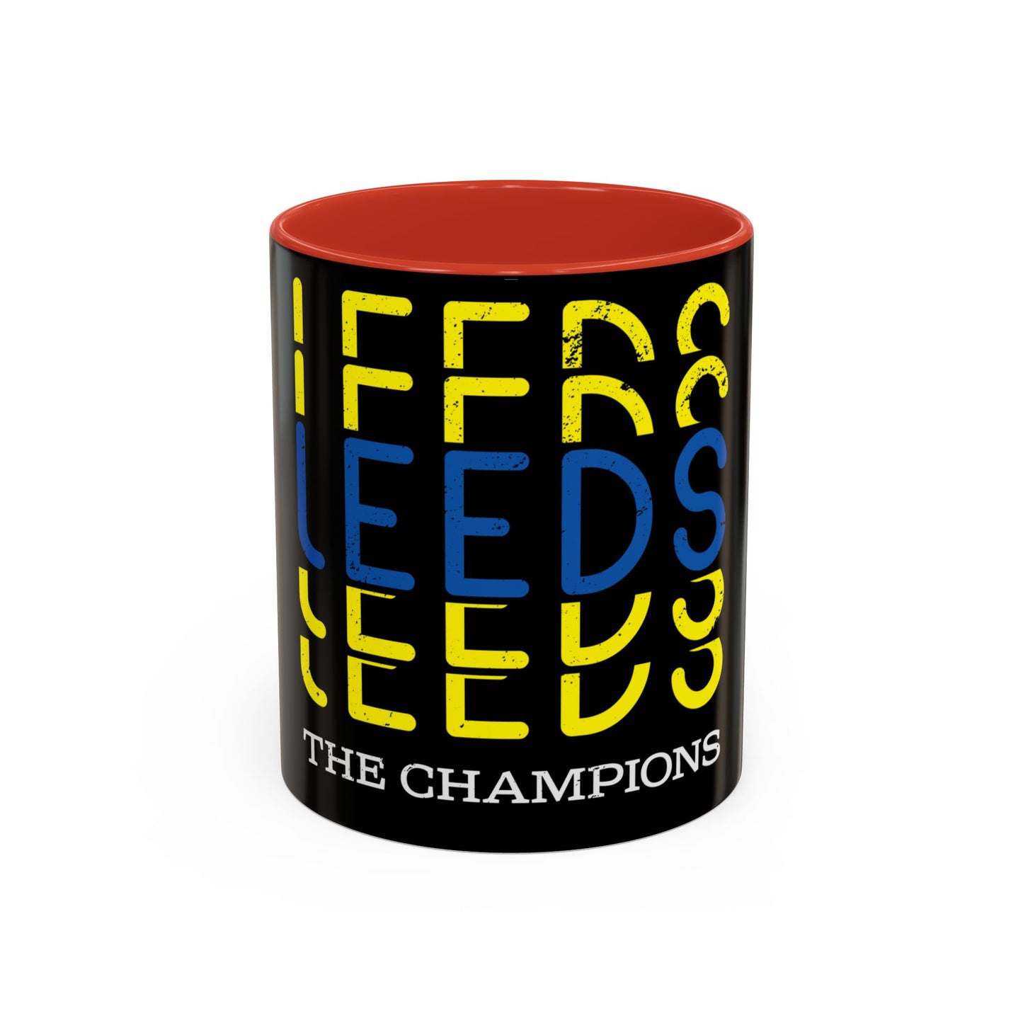 Leeds United “The Champions” Accent  Mug