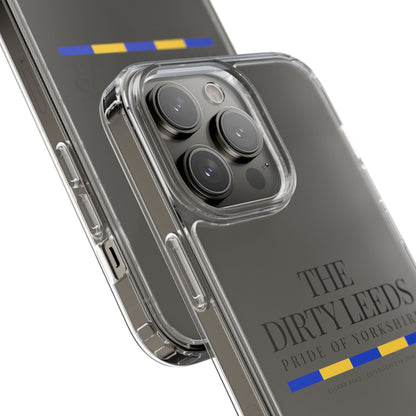 LUFC “The Dirty Leeds: Pride of  Yorkshire” Clear Phone Case - Lufcnews.co.uk