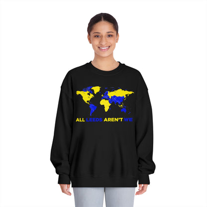 LUFC “All Leeds Aren’t We” World Map  Sweatshirt