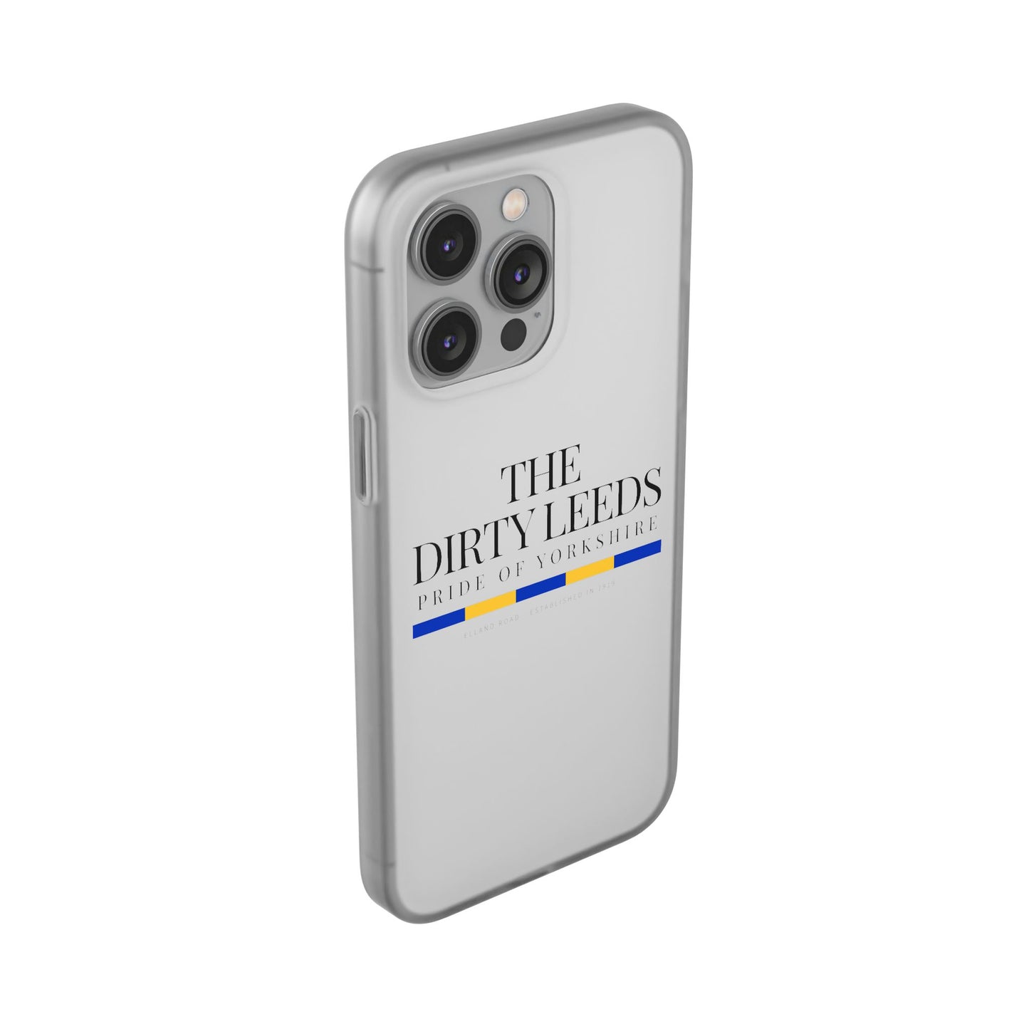 LUFC “The Dirty Leeds: Pride of  Yorkshire” Flexi Phone Case - Lufcnews.co.uk