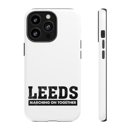LUFC 'LEEDS: Marching On Together'  Phone Protective Cover - Lufcnews.co.uk