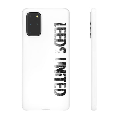 04 Snap Phone Case — "All Leeds Aren't We" Blue & Yellow Emblem