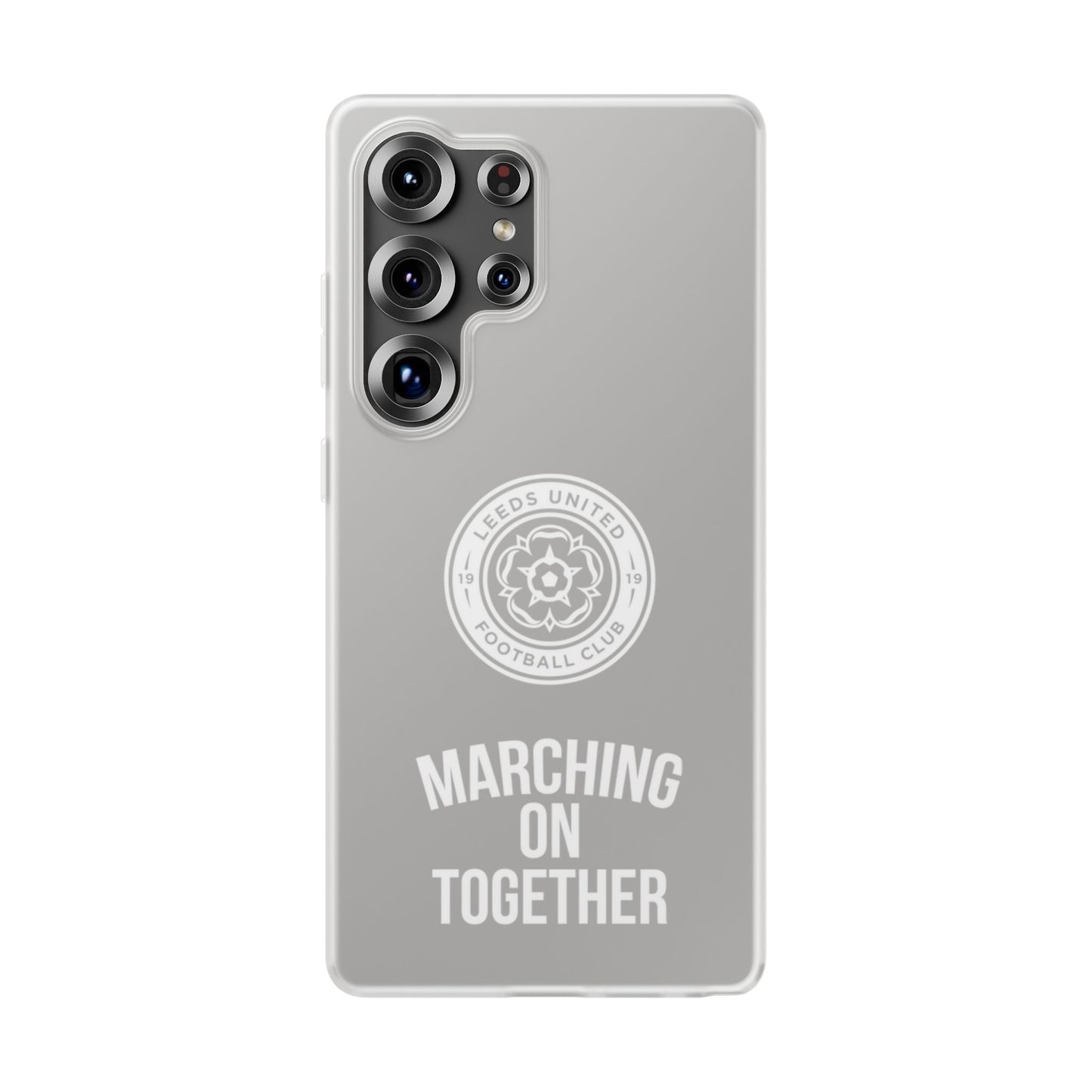 LUFC 'MARCHING ON TOGETHER' Flexi Case
