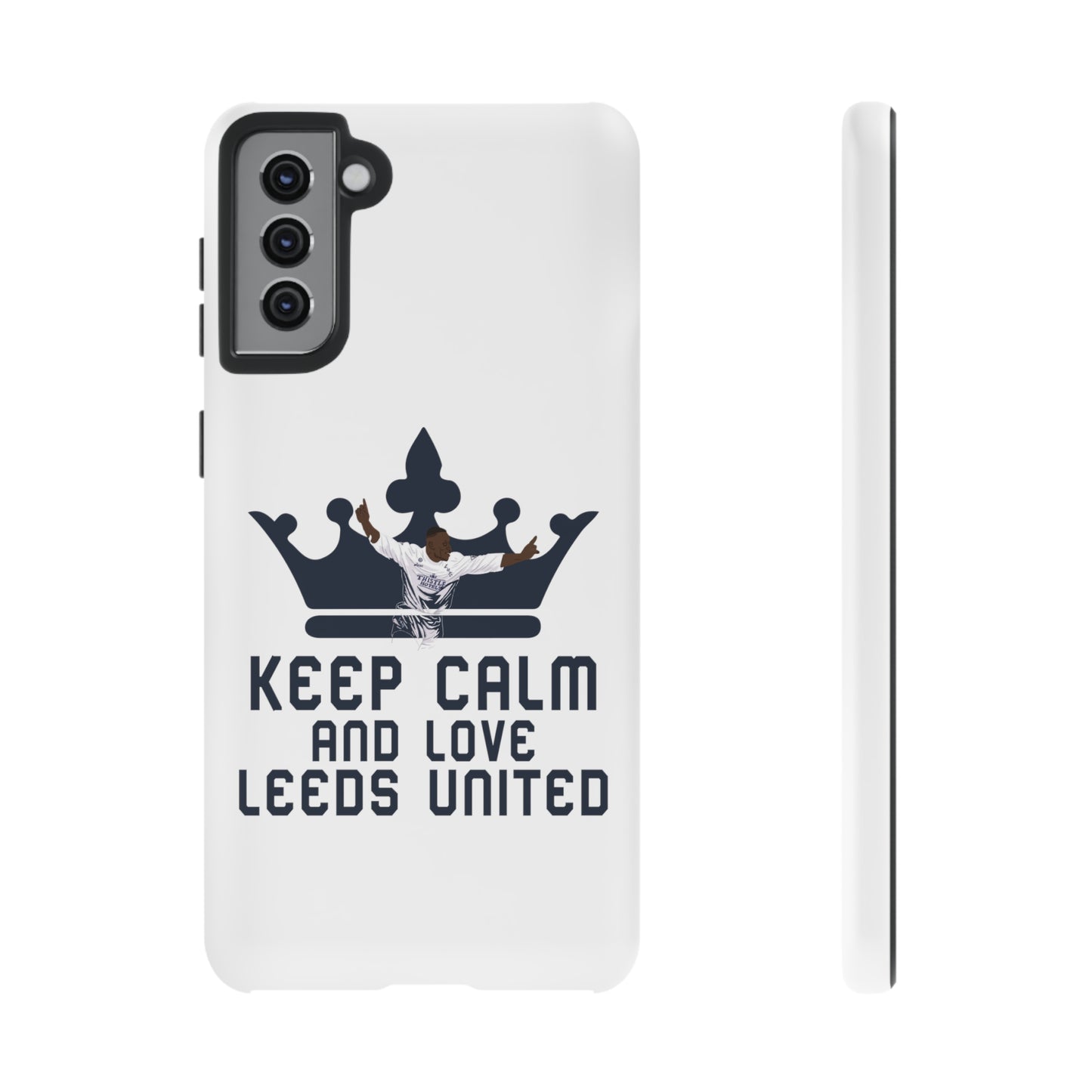 Tøft telefonveske - Keep Calm and Love Leeds United