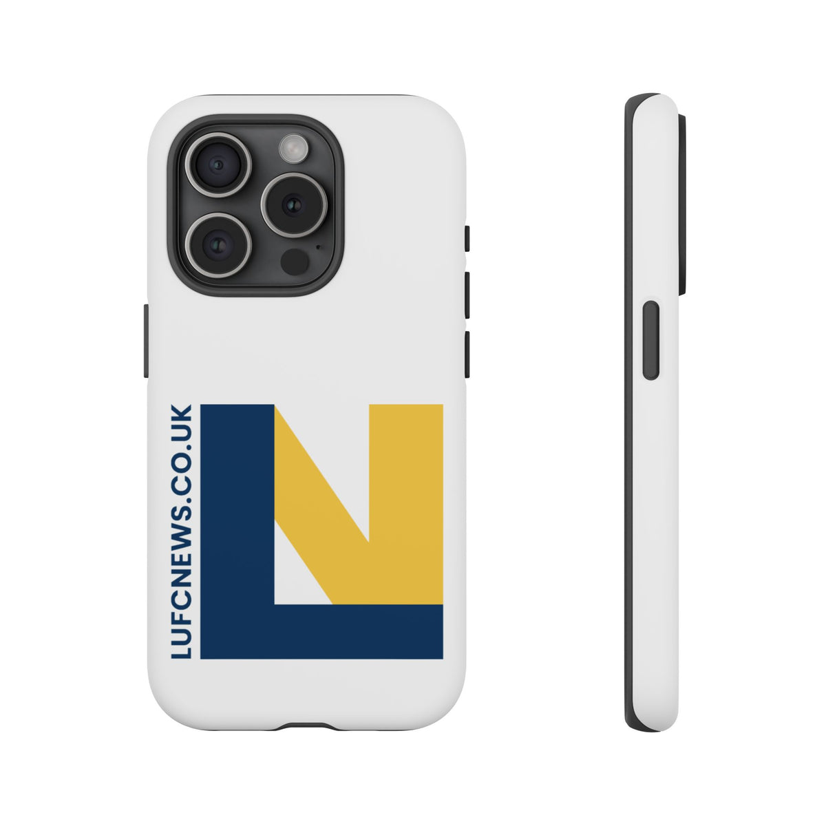 Leeds United 'LUFCNEWS.CO.UK' Phone Case