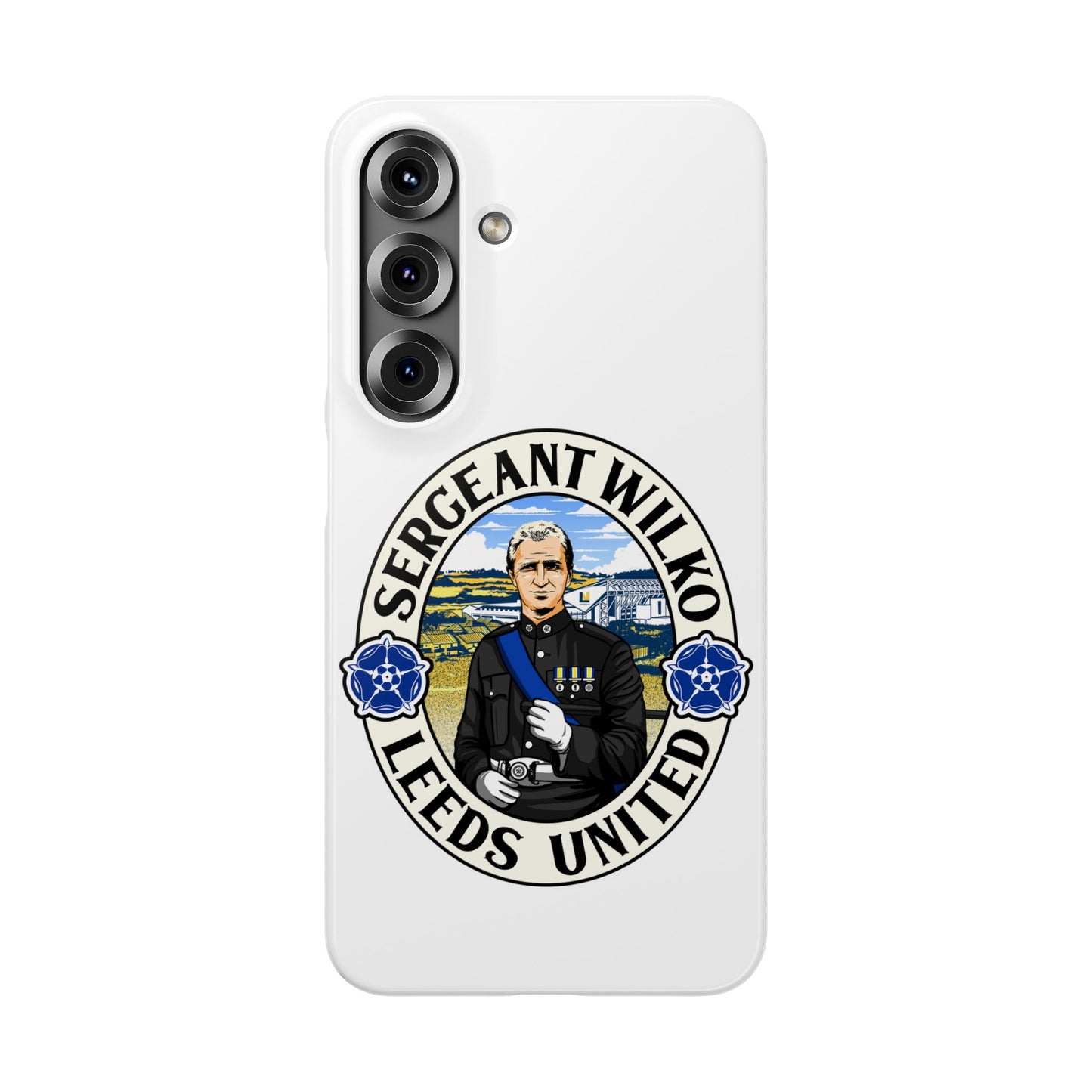 LUFC "SERGEANT WILKO" Leeds  United: Snap Case
