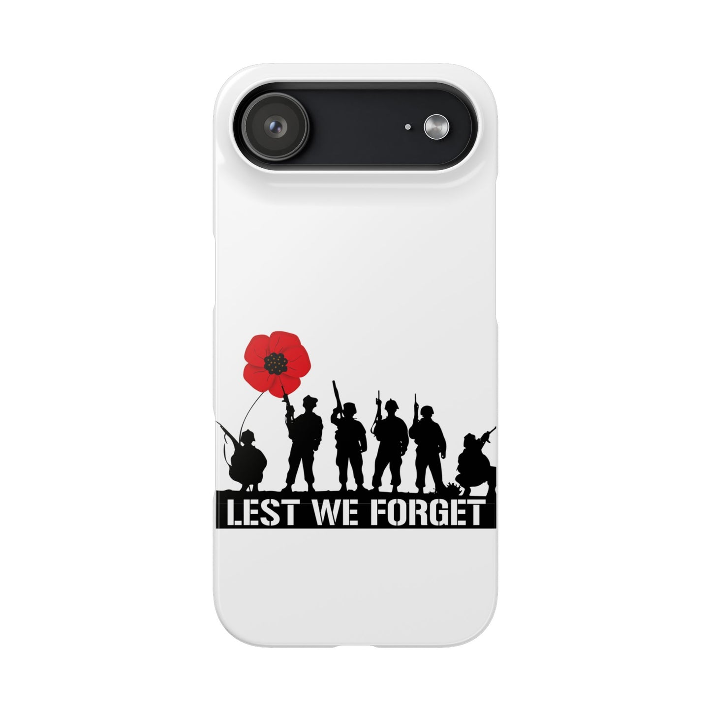 Leeds United "LEST WE FORGET"  Snap Case
