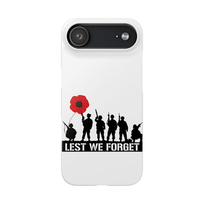 Leeds United "LEST WE FORGET"  Snap Case