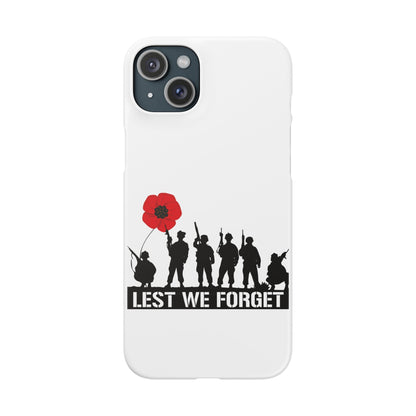 Leeds United "LEST WE FORGET"  Snap Case