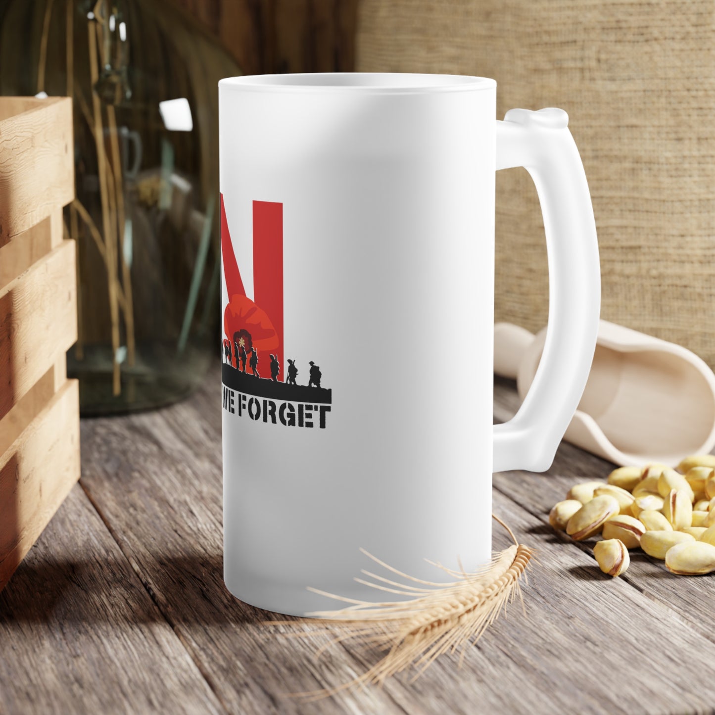 LUFC “Lest We Forget” Tribute Beer  Mug