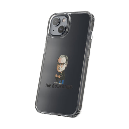 Clear Phone Case - Cartoon Bielsa the Godfather
