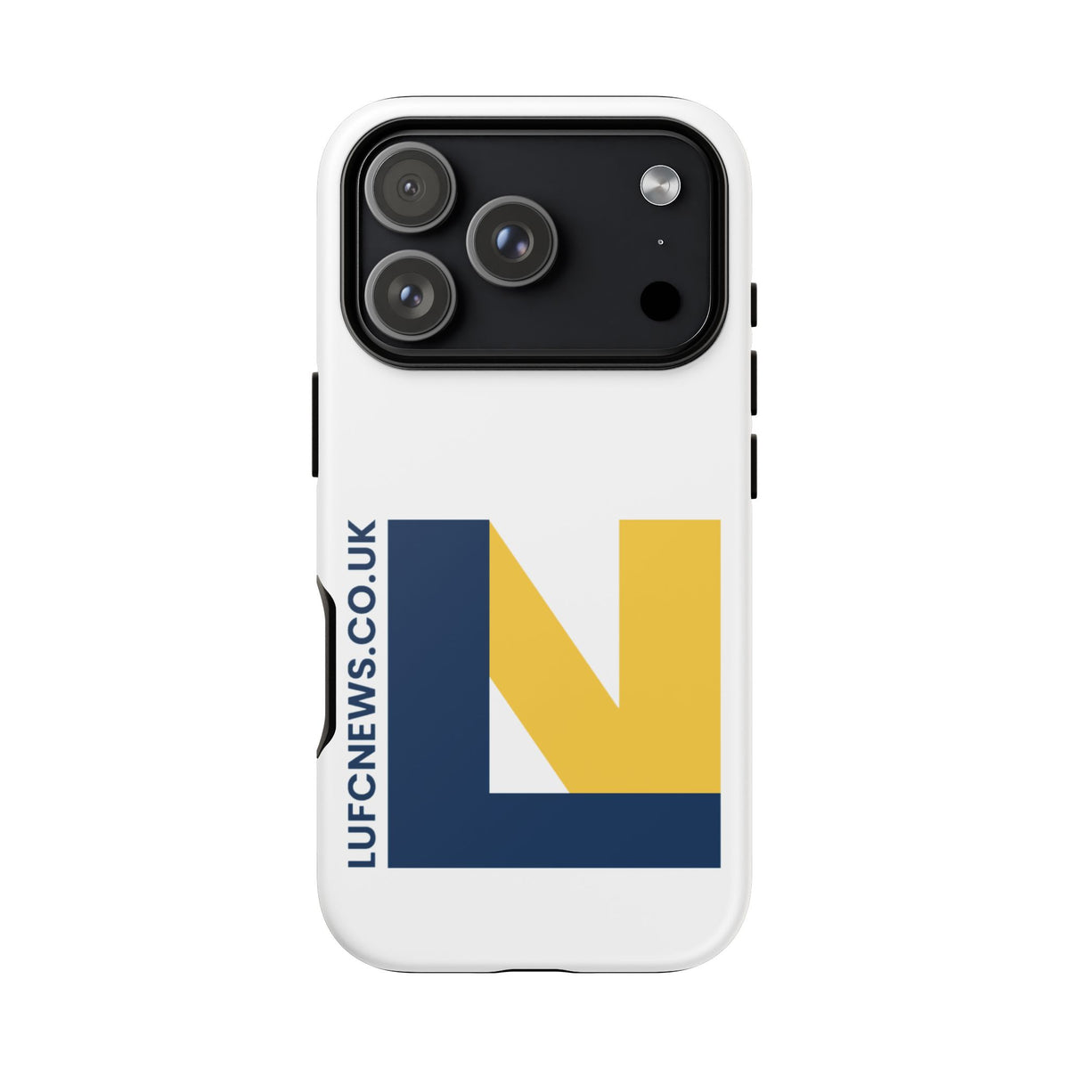 Leeds United 'LUFCNEWS.CO.UK' Phone Case