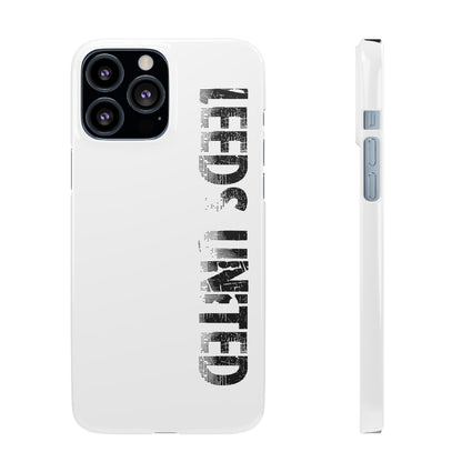 04 Snap Phone Case — "All Leeds Aren't We" Blue & Yellow Emblem