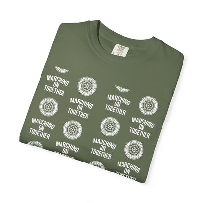 LUFC News Graphic Tee Garment-Dyed Unisex T-Shirt