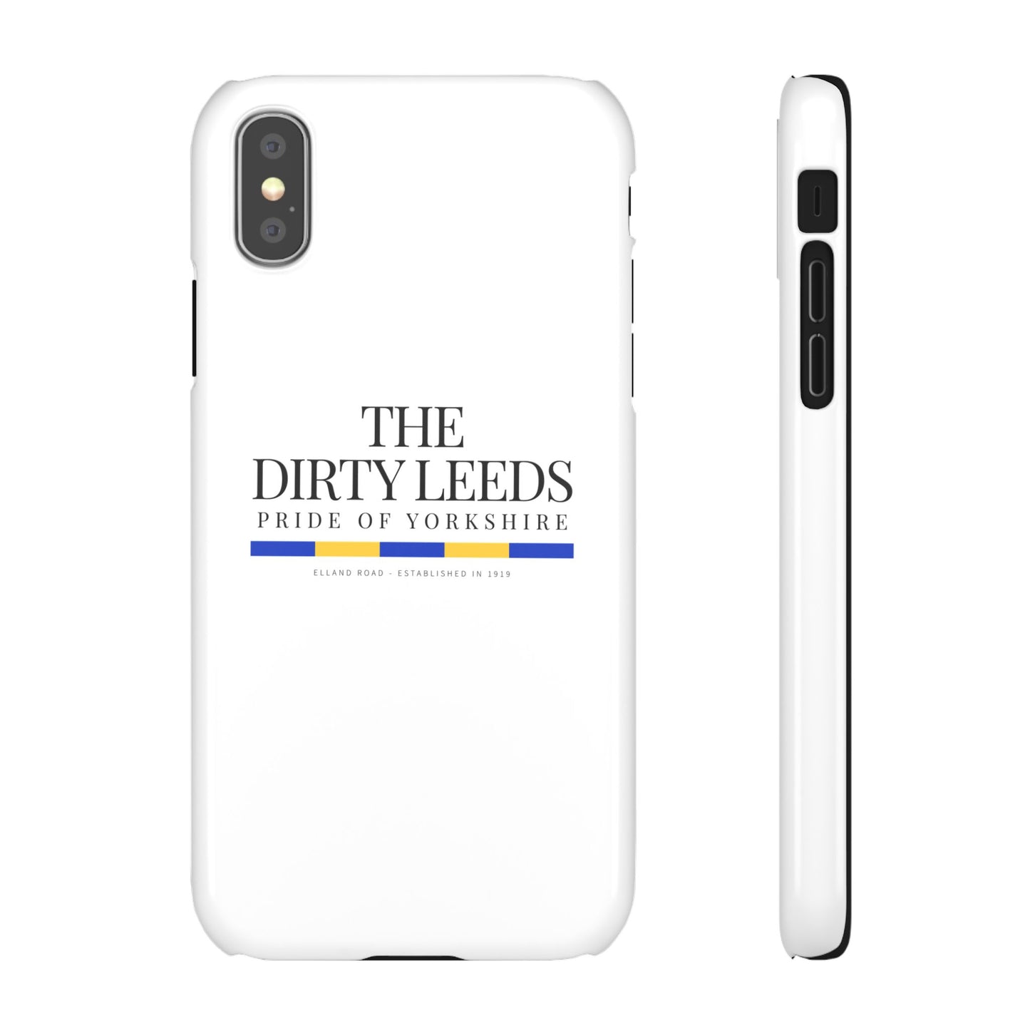 LUFC “The Dirty Leeds: Pride of  Yorkshire” Snap Case