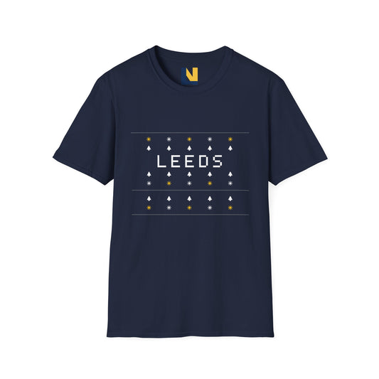 Leeds Fair Isle Christmas T-Shirt