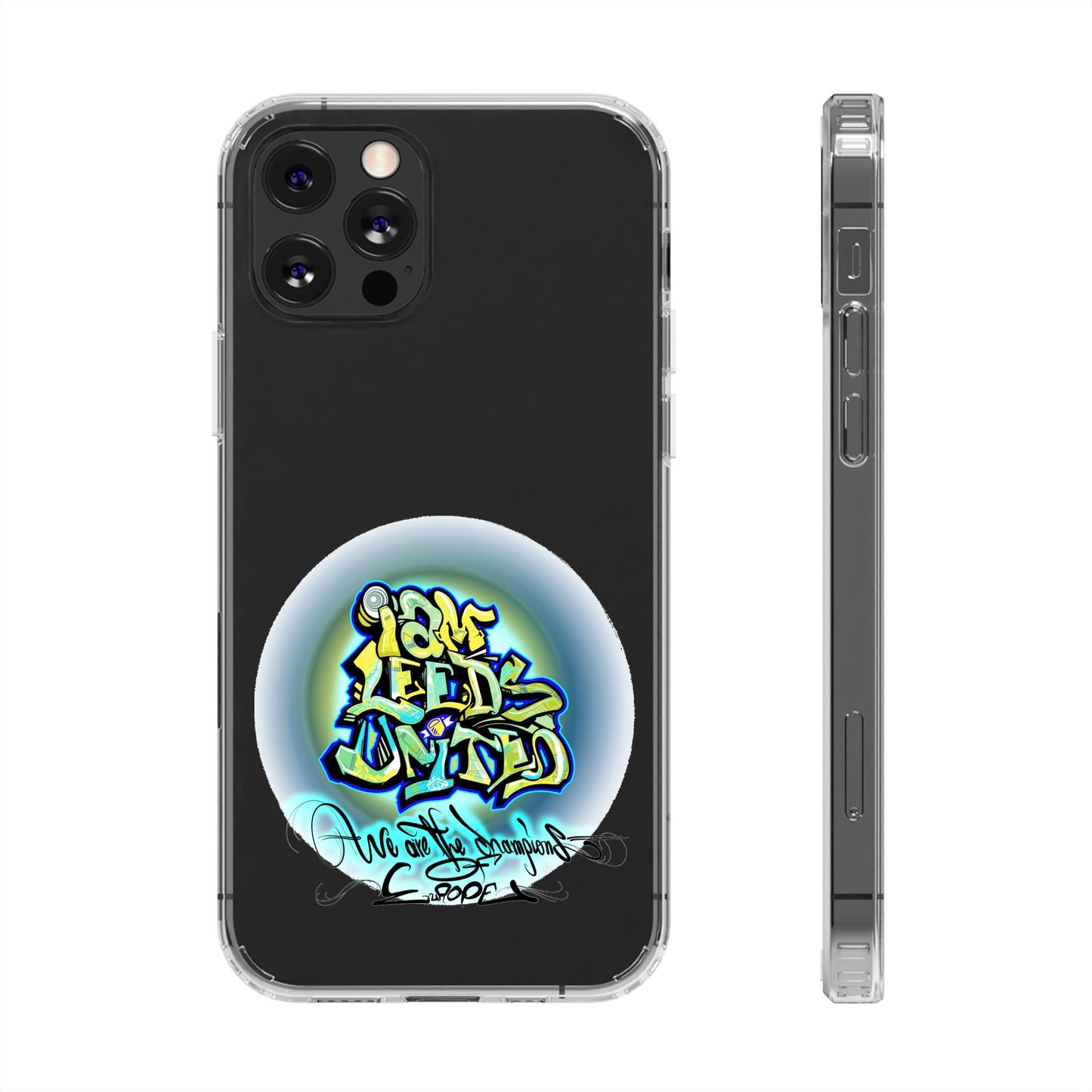 LUFC “I AM LEEDS UNITED” Clear  Impact-Resistant Case