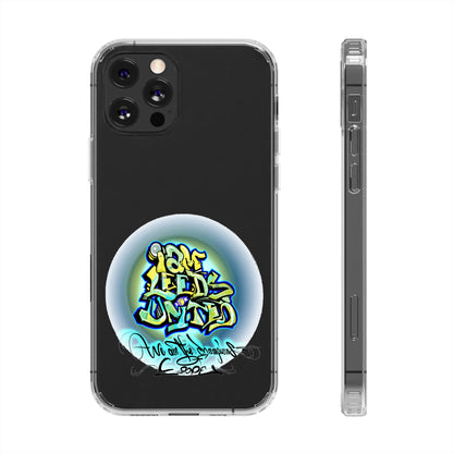 LUFC “I AM LEEDS UNITED” Clear  Impact-Resistant Case