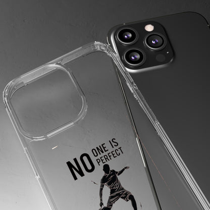 Clear Phone Case - No One is Perfect However Being Leeds Fan is Close Enough