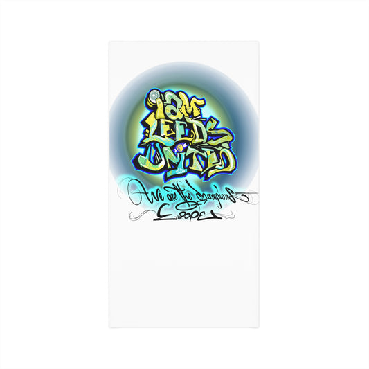 LUFC “I Am Leeds United” Winter  Neck Gaiter: Fleece-Lined Cold  Weather Essential