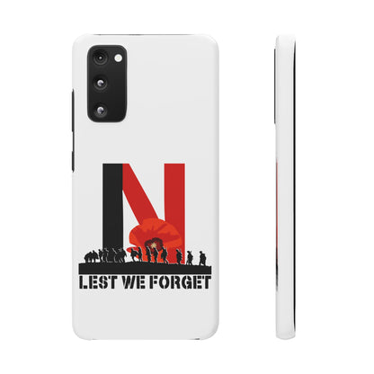 Leeds United "LEST WE FORGET"  Snap Case